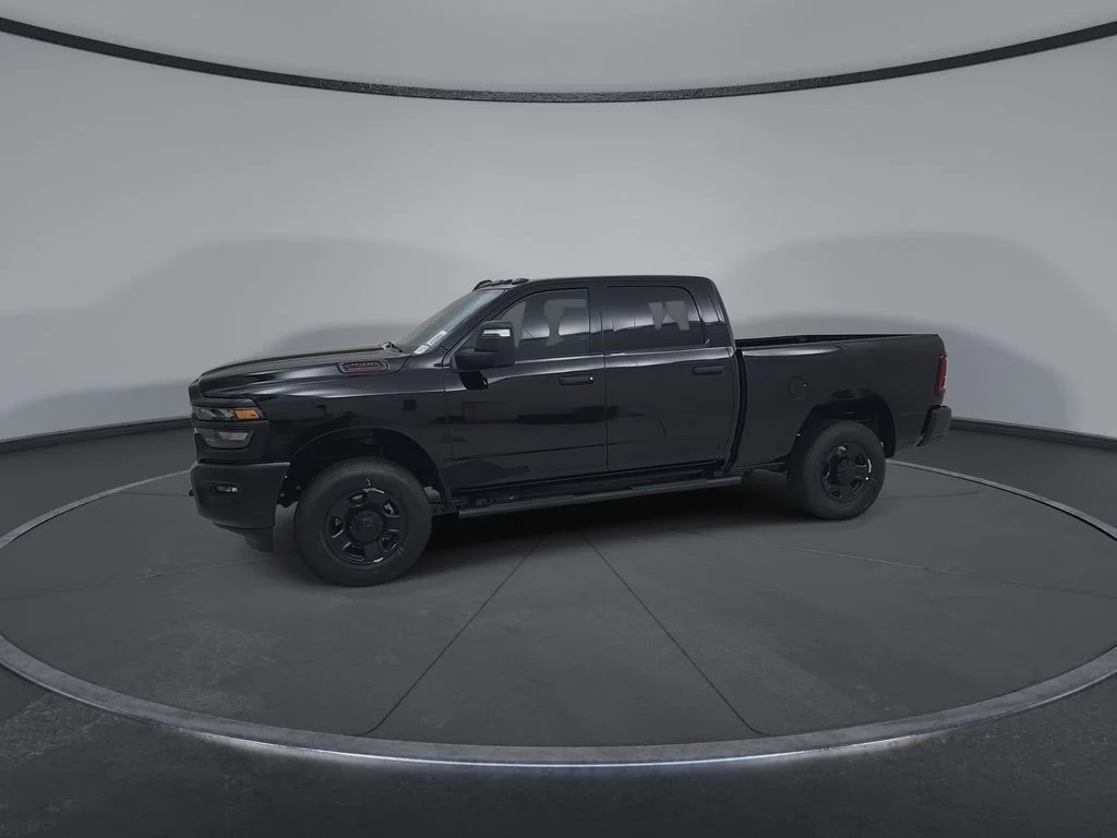 New 2026 Diamond Black Crystal Pearl-Coat Exterior Paint RAM Tradesman image 7