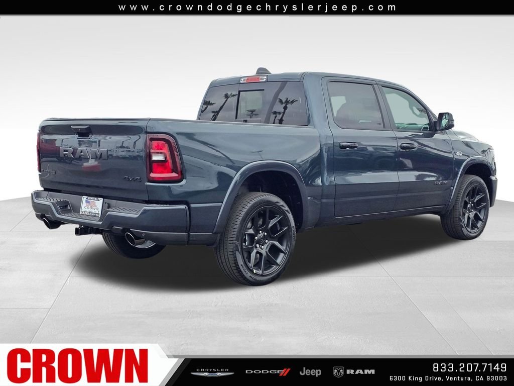 New 2026 Forged Blue Metallic Exterior Paint RAM Laramie image 5