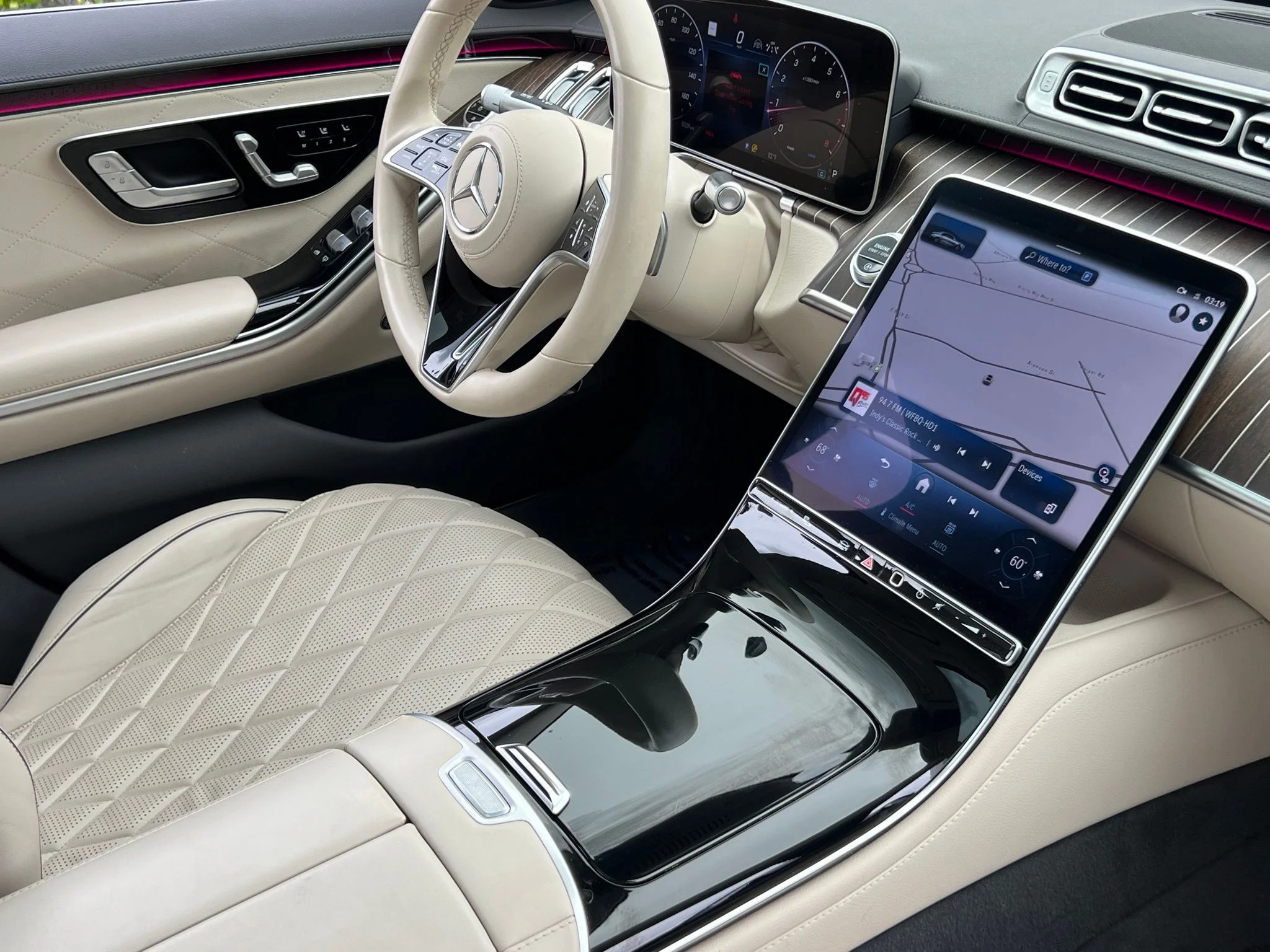 Used 2021 White Mercedes-Benz S 580 image 41