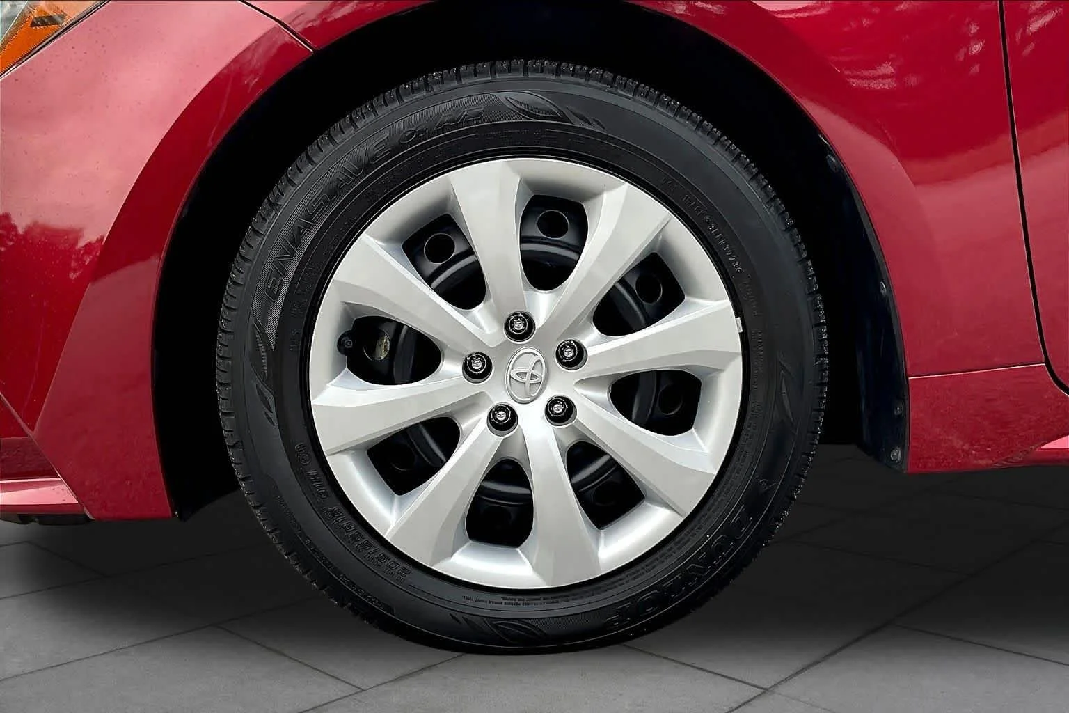 Used 2024 Ruby Flare Pearl Toyota LE image 11