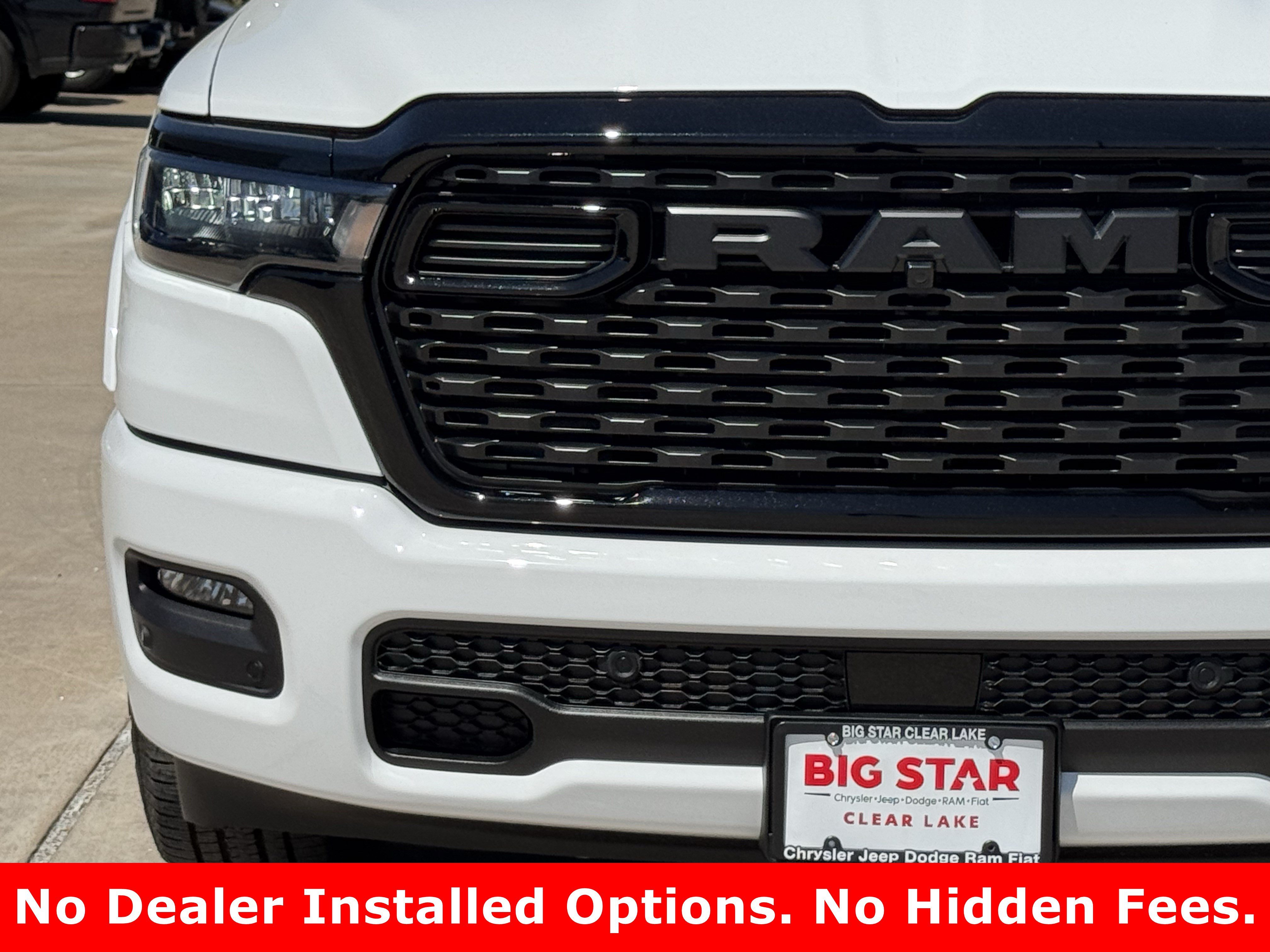 New 2026 Bright White Clear-Coat Exterior Paint RAM Lone Star image 5