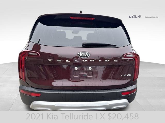 Certified Used 2021 Sangria Kia LX image 7
