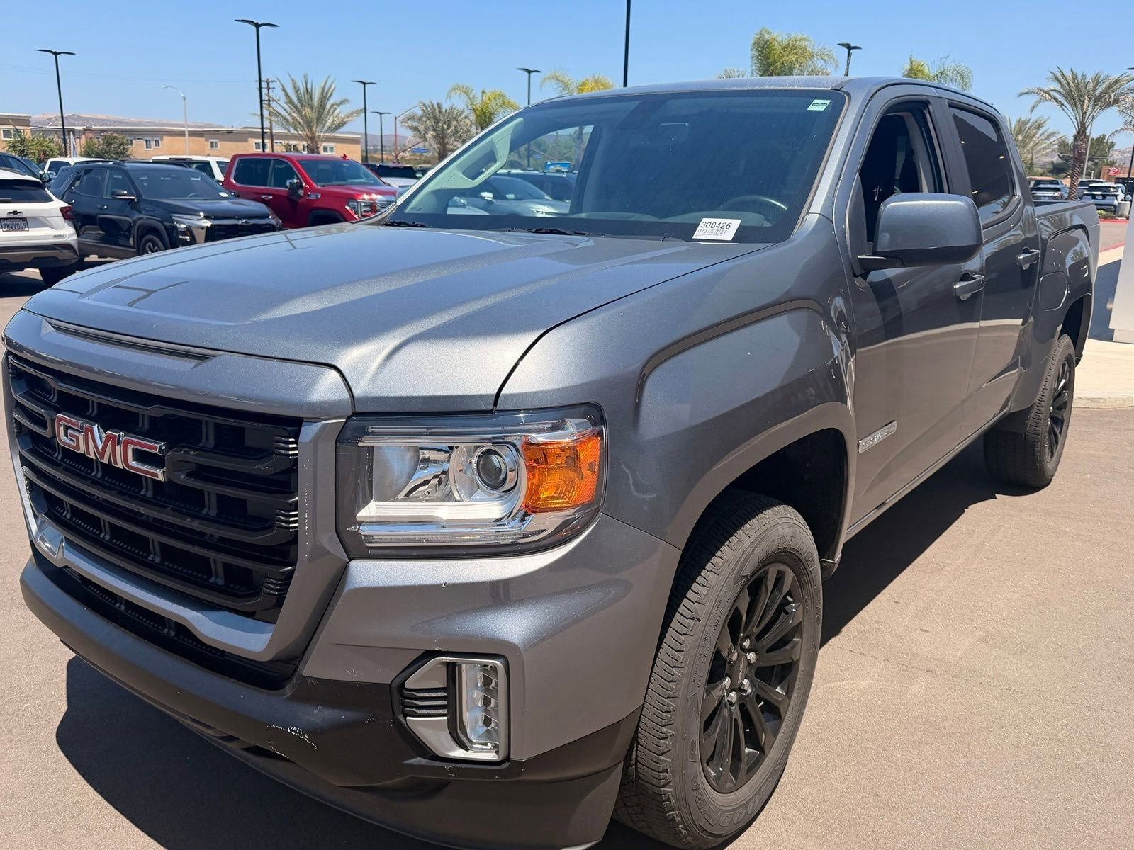 Used 2022 Satin Steel Metallic GMC Elevation image 4