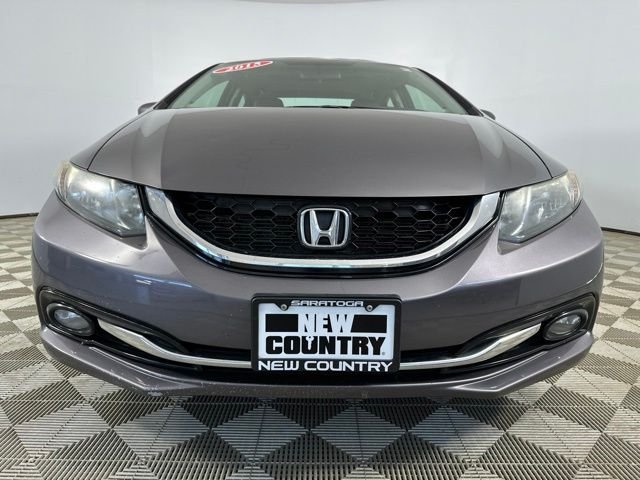 Used 2015 Honda Civic EX-L with VIN 19XFB2F98FE242783 for sale in Saratoga Springs, NY