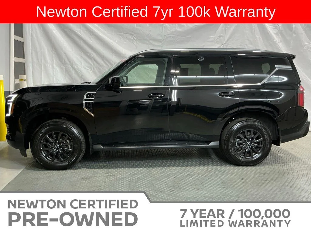 Certified Used 2025 Super Black Nissan SV image 3
