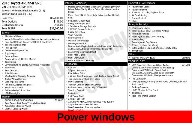 Used 2016 Black Toyota SR5 image 20