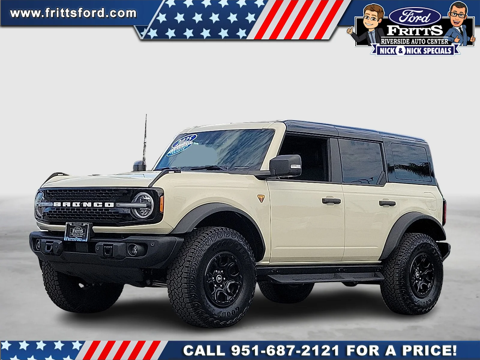 Certified Used 2025 Desert Sand Ford Badlands image 1