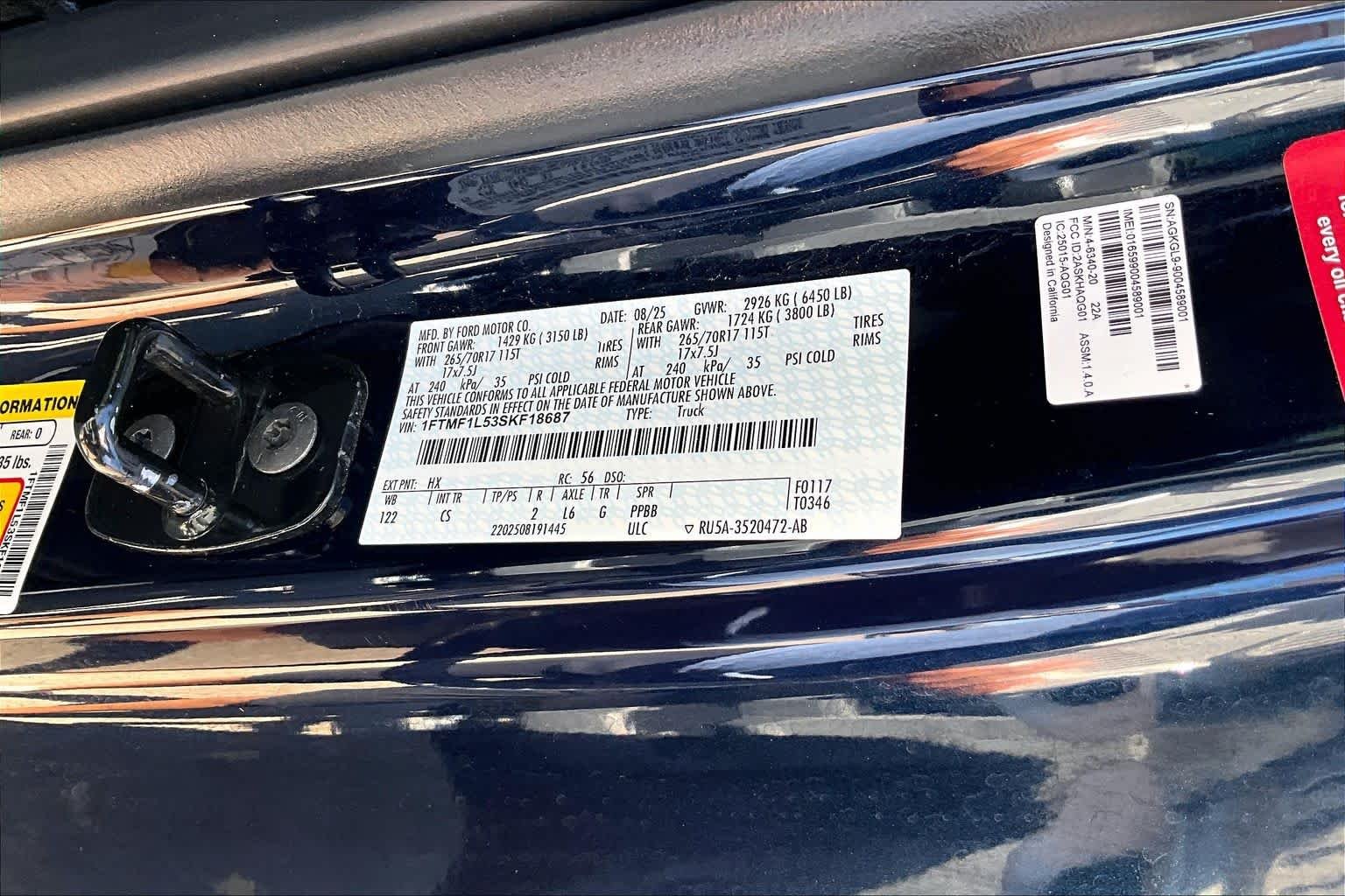 Used 2025 Blue Ford XL image 30