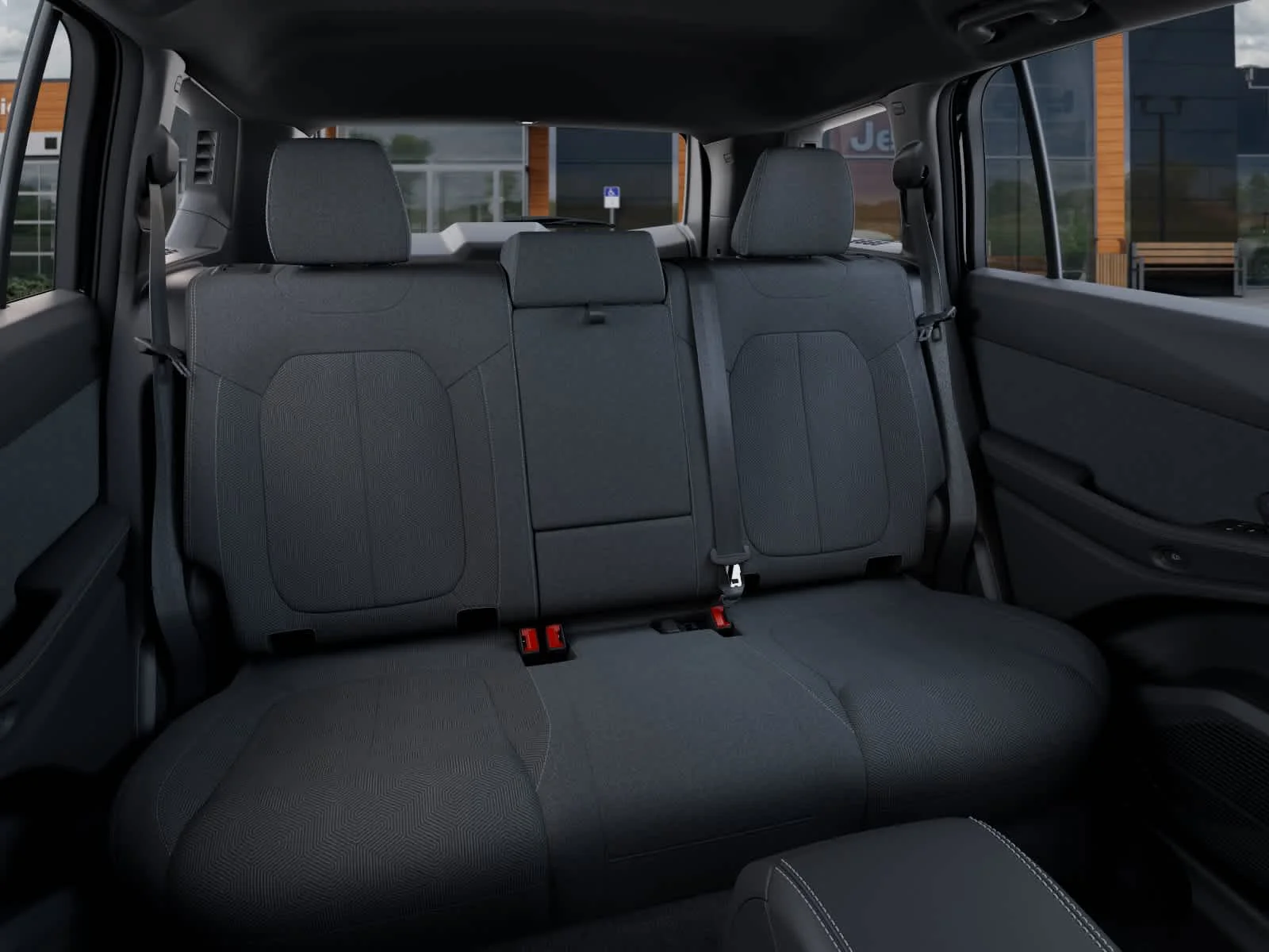New 2026 Diamond Black Crystal Pearlcoat Jeep Laredo image 15