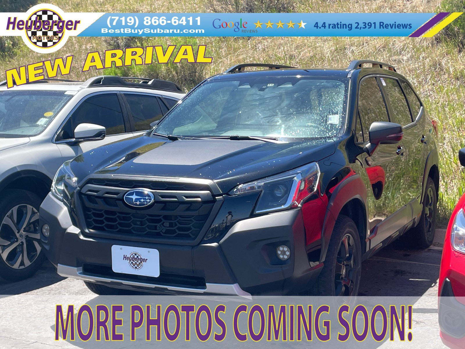 Used 2023 Crystal Black Silica Subaru Wilderness image 1