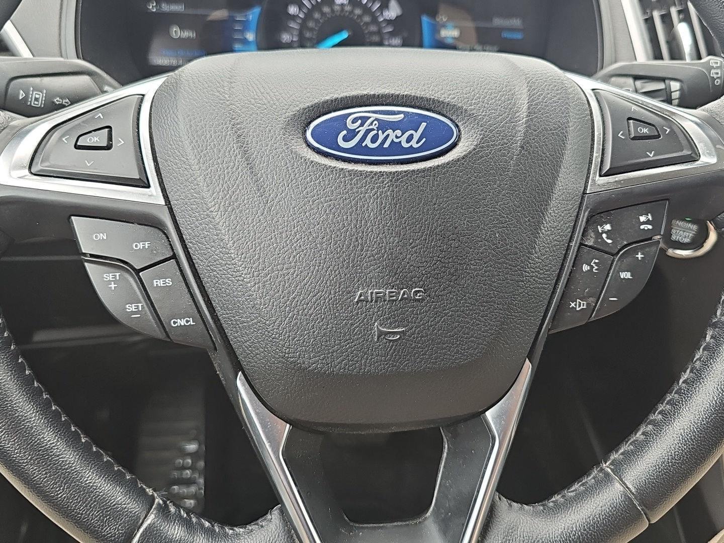 Used 2023 Atlas Blue Metallic Ford SEL image 13