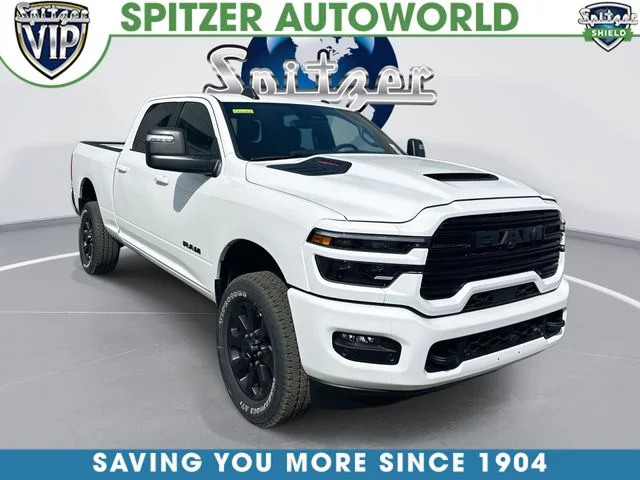 New 2026 Bright White Clear-Coat Exterior Paint RAM Laramie image 1