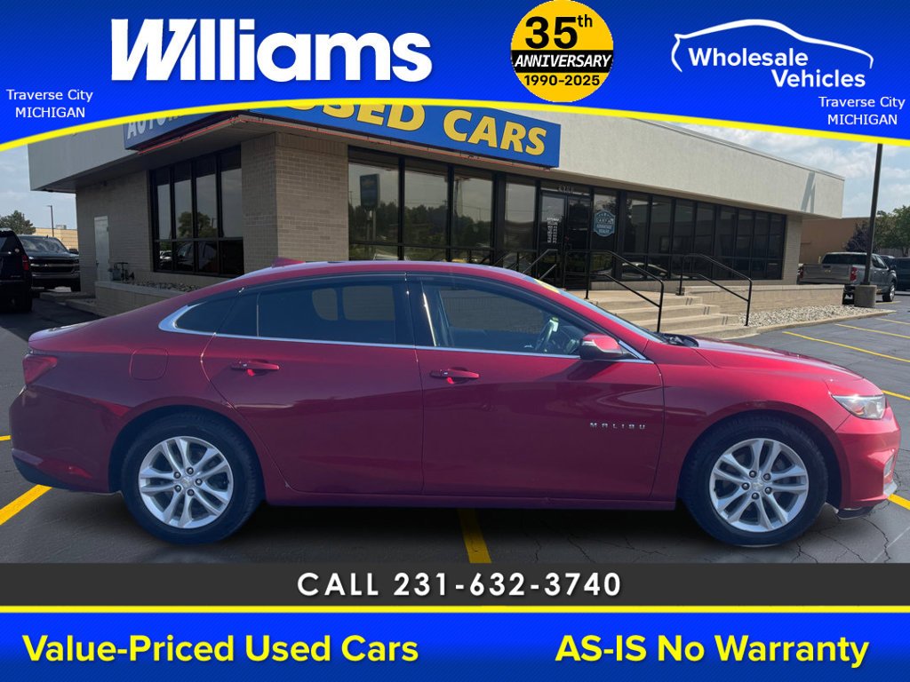 Used 2016 Chevrolet Malibu 1LT with VIN 1G1ZE5ST1GF170476 for sale in Traverse City, MI