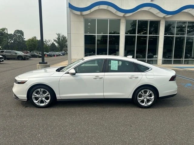 Certified Used 2023 Platinum White Pearl Honda LX image 5