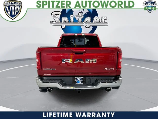 New 2026 Molten Red Pearl-Coat Exterior Paint RAM Laramie image 8