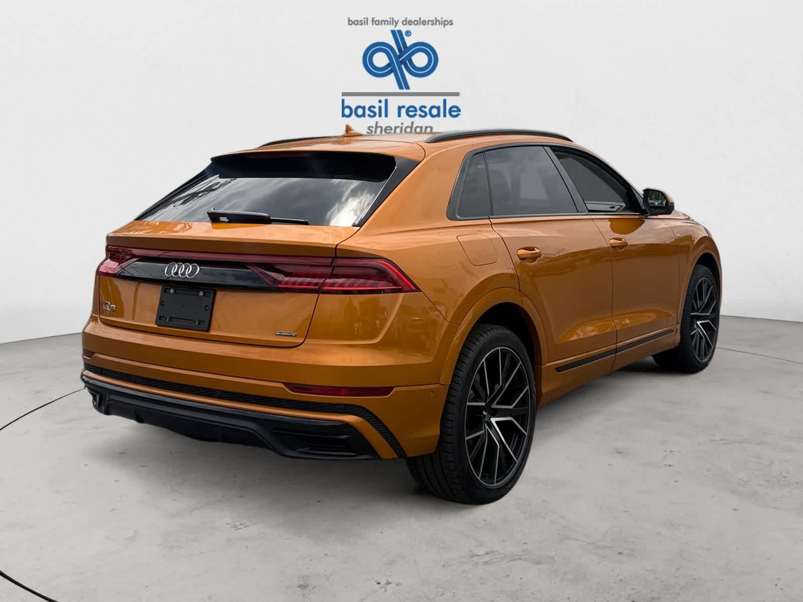 Used 2021 Dragon Orange Metallic Audi Premium Plus image 7