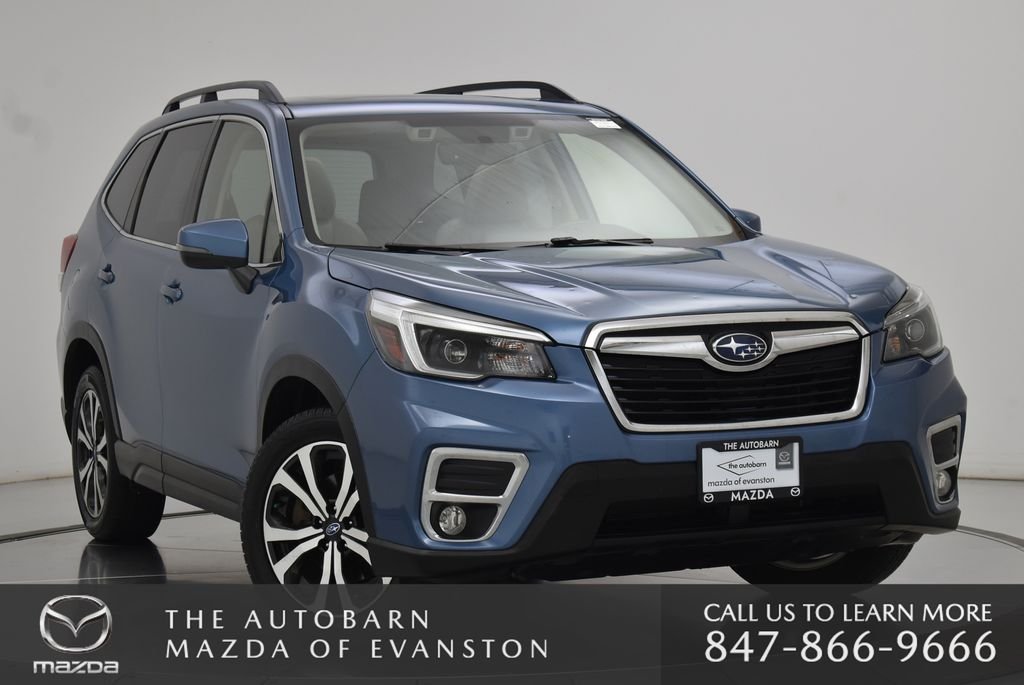 Used 2021 Horizon Blue Subaru Limited image 1