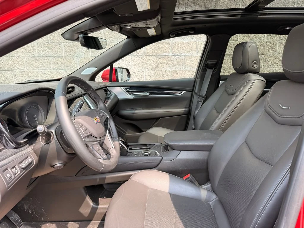 Used 2025 Red Cadillac Premium Luxury image 2
