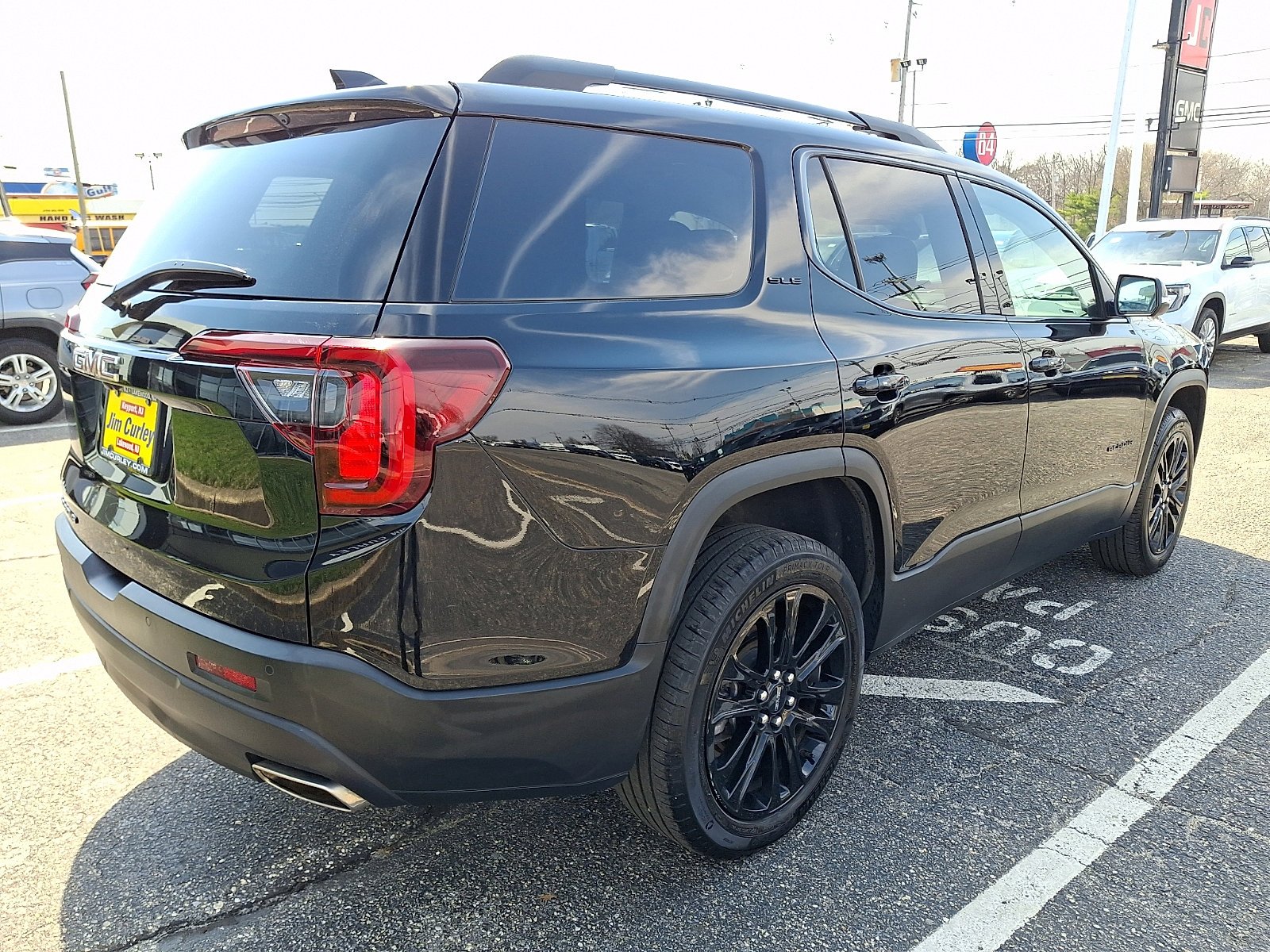 Used 2023 Ebony Twilight Metallic GMC SLE image 11