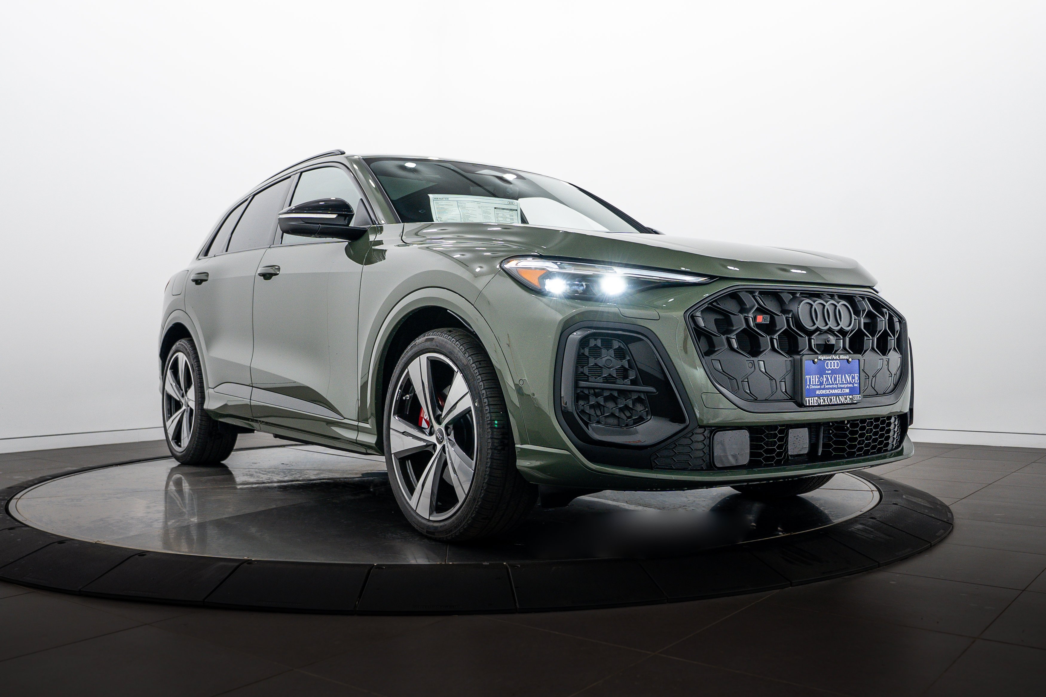 New 2026 Green Audi Premium Plus image 1