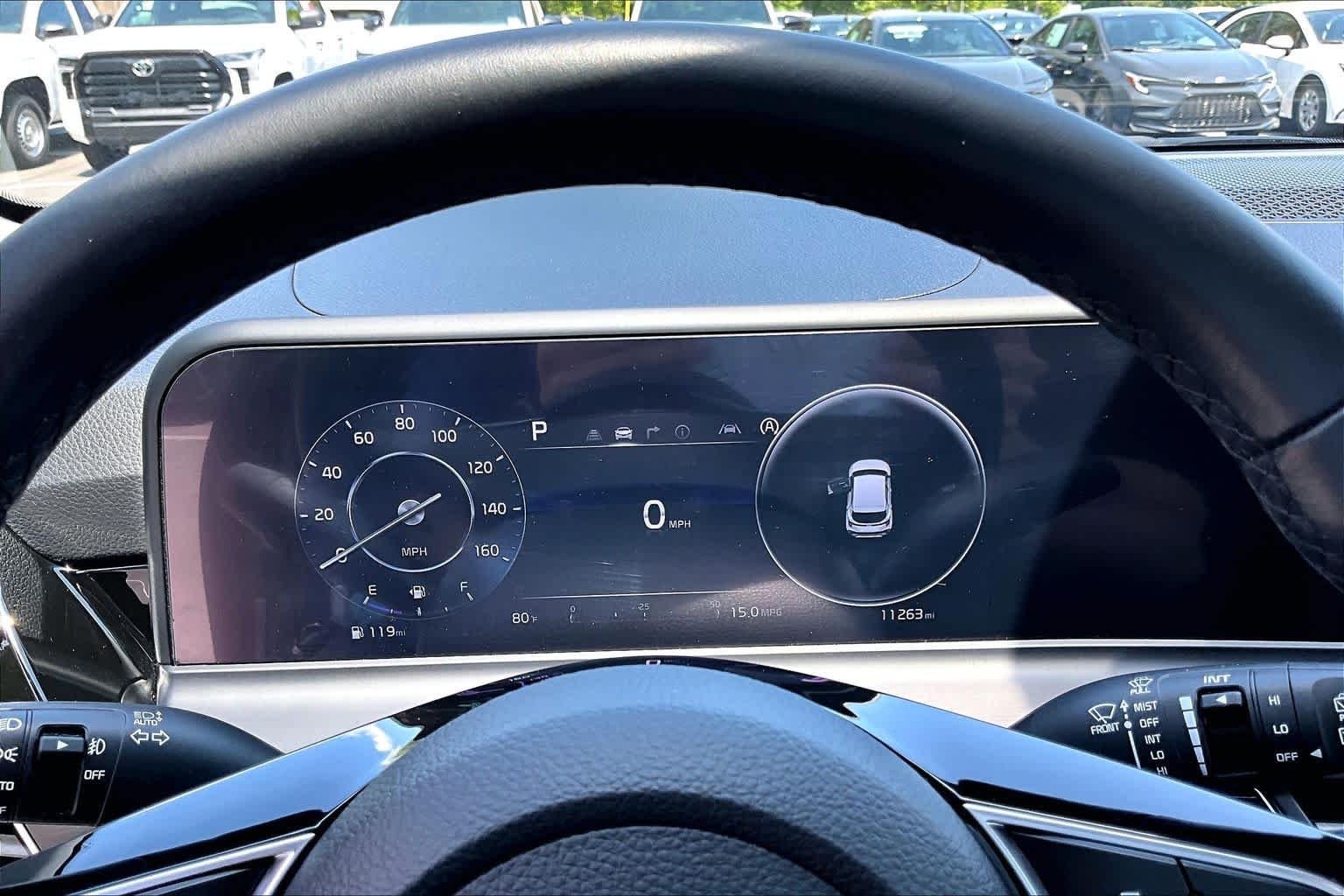 Used 2024 Fusion Black Kia S image 25