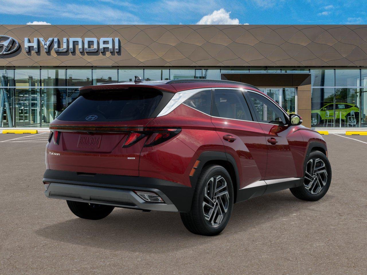 New 2026 Ultimate Red Hyundai SEL Plus AWD image 4