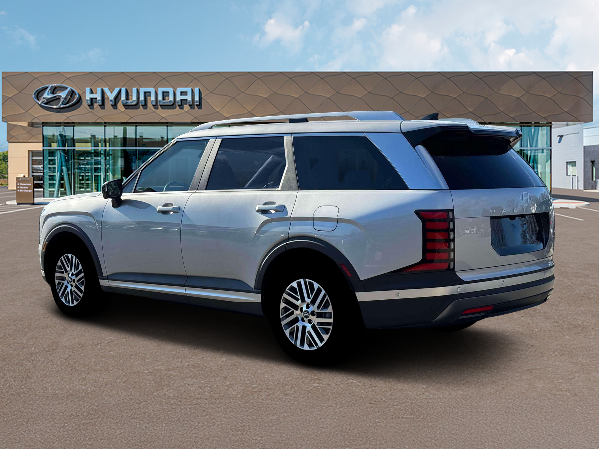 New 2026 Typhoon Silver Metallic Hyundai SEL Premium AWD image 4