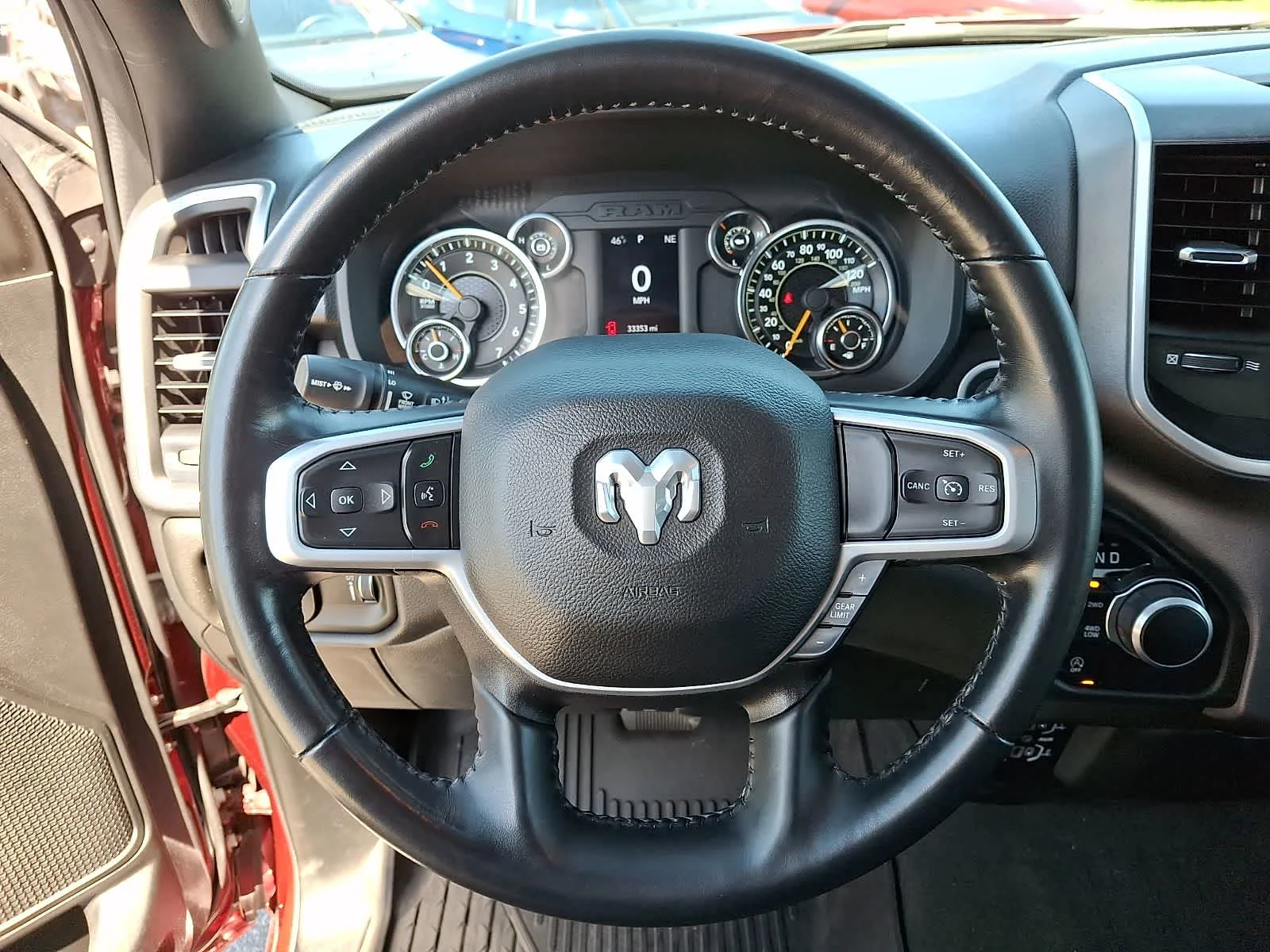 Used 2022 Delmonico Red Pearlcoat Ram Big Horn image 20