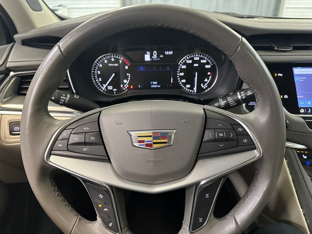 Used 2024 Crystal White Tricoat Cadillac Premium Luxury image 15