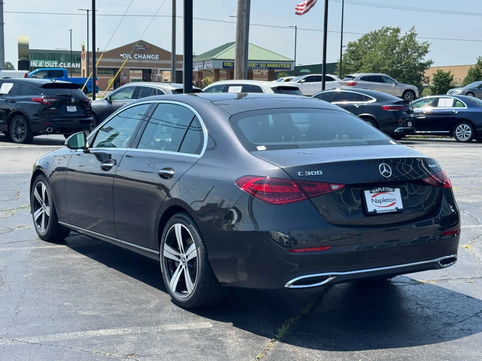 New 2026 Graphite Grey Metallic Mercedes-Benz C 300 image 7