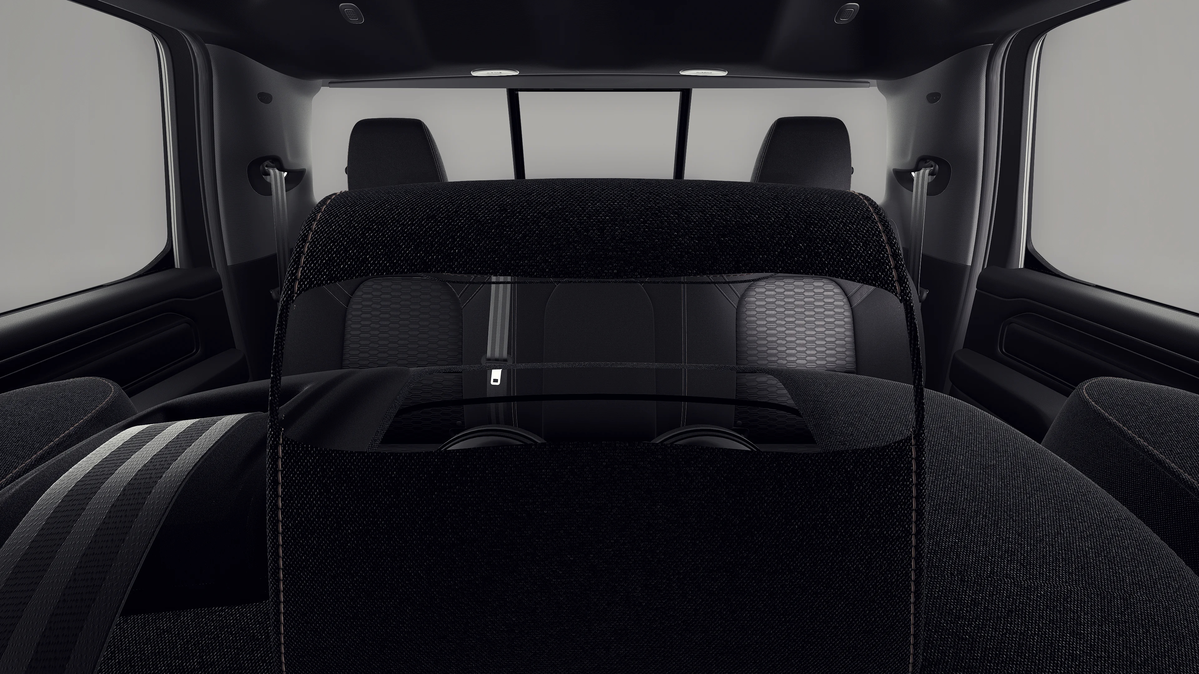 New 2027 Diamond Black Crystal Pearl-Coat Exterior Paint RAM  image 3