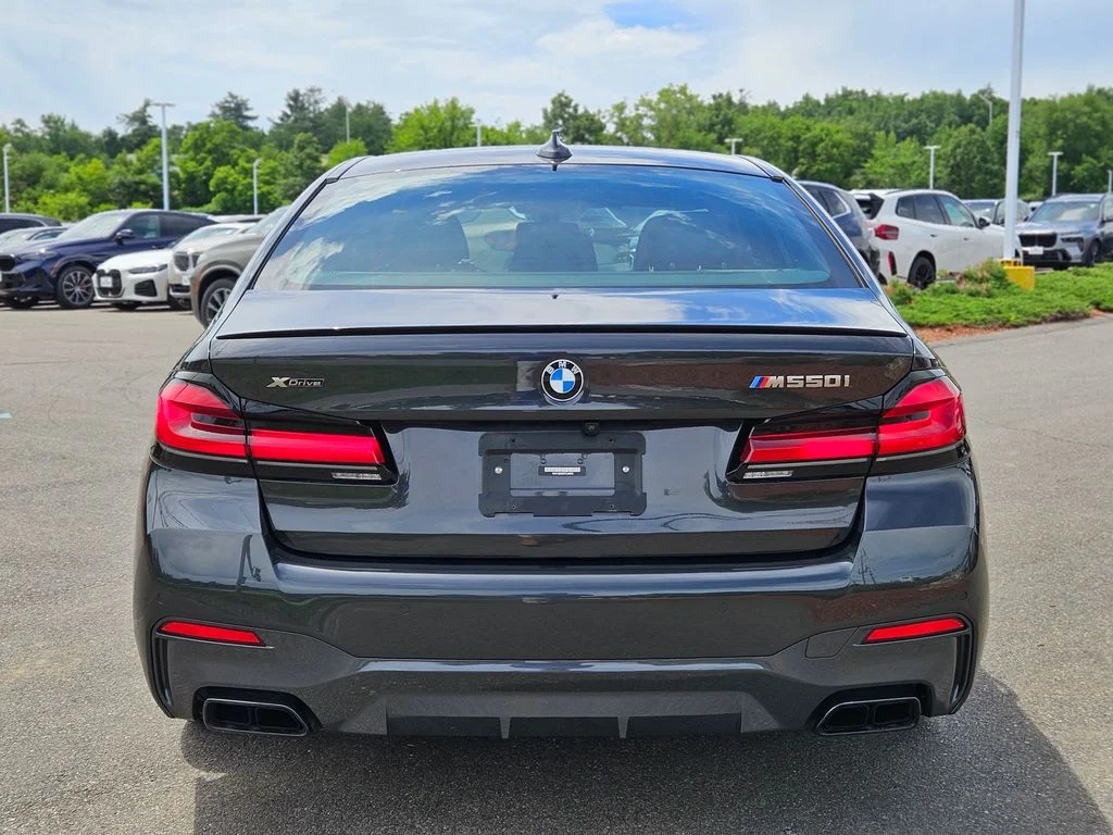 Certified Used 2023 Dark Graphite Metallic BMW M550i xDrive image 6