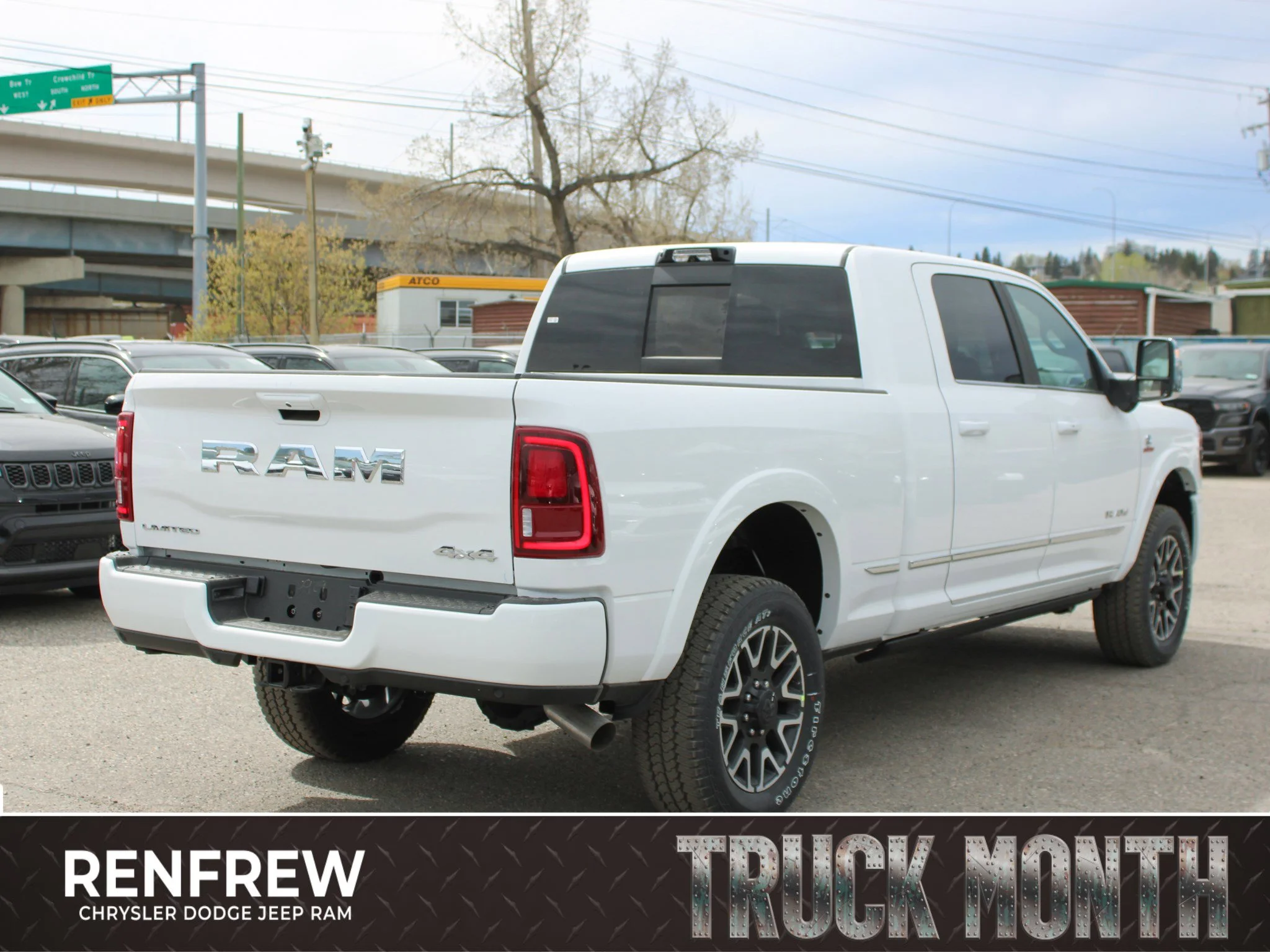 New 2025 White RAM Limited Mega Cab image 6