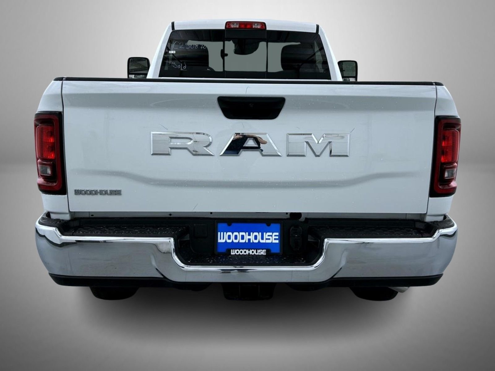 New 2025 Bright White Clear-Coat Exterior Paint RAM Tradesman image 6