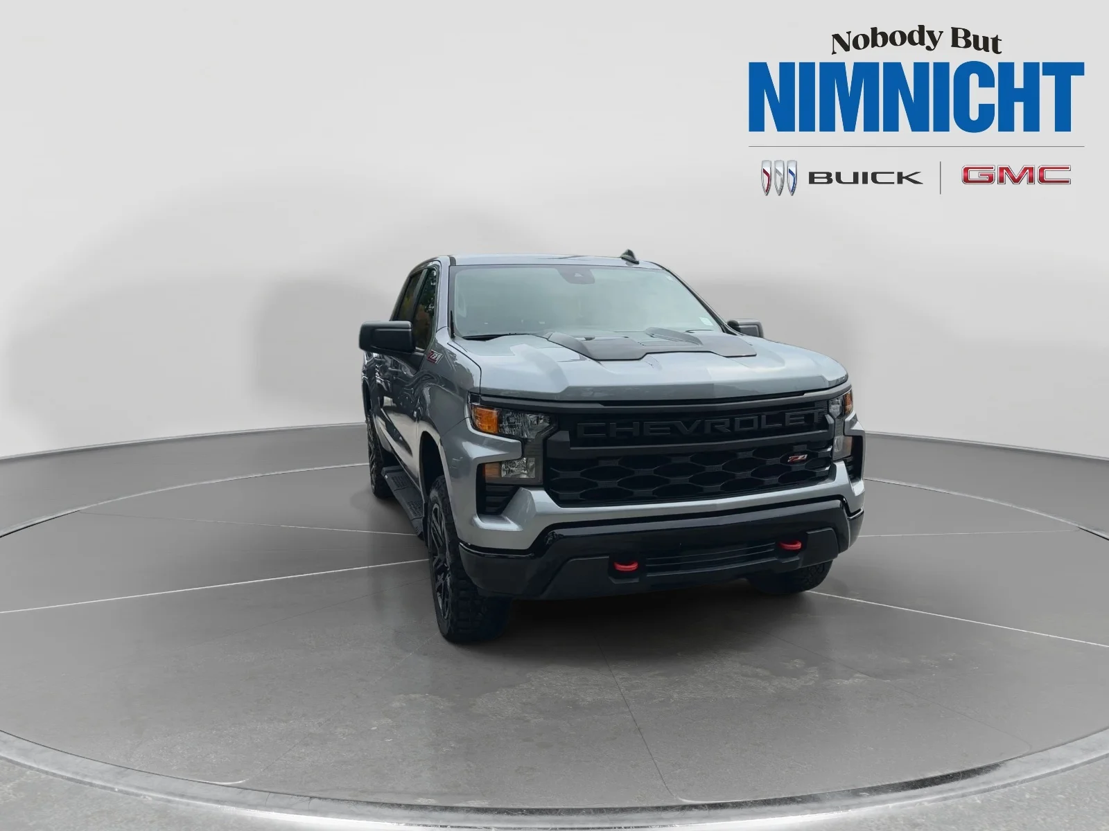 Certified Used 2024 Sterling Gray Metallic Chevrolet Custom Trail Boss image 2