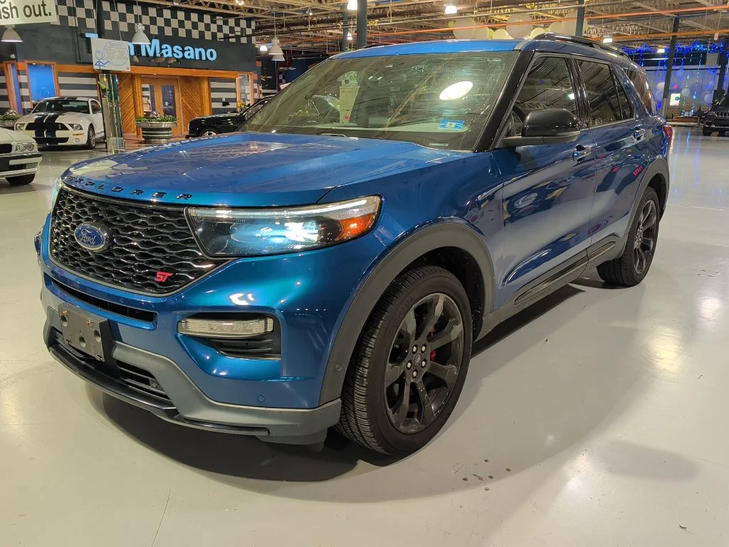 Used 2020 Blue Metallic Ford ST image 3
