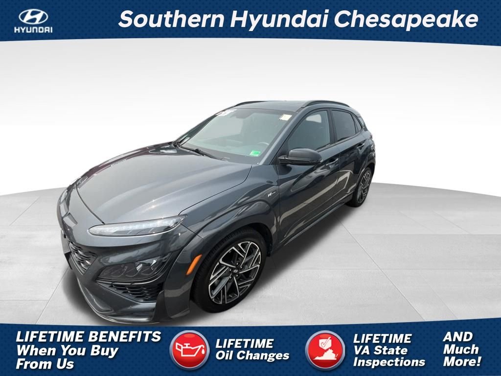 Used 2022 Gray Hyundai N Line image 1