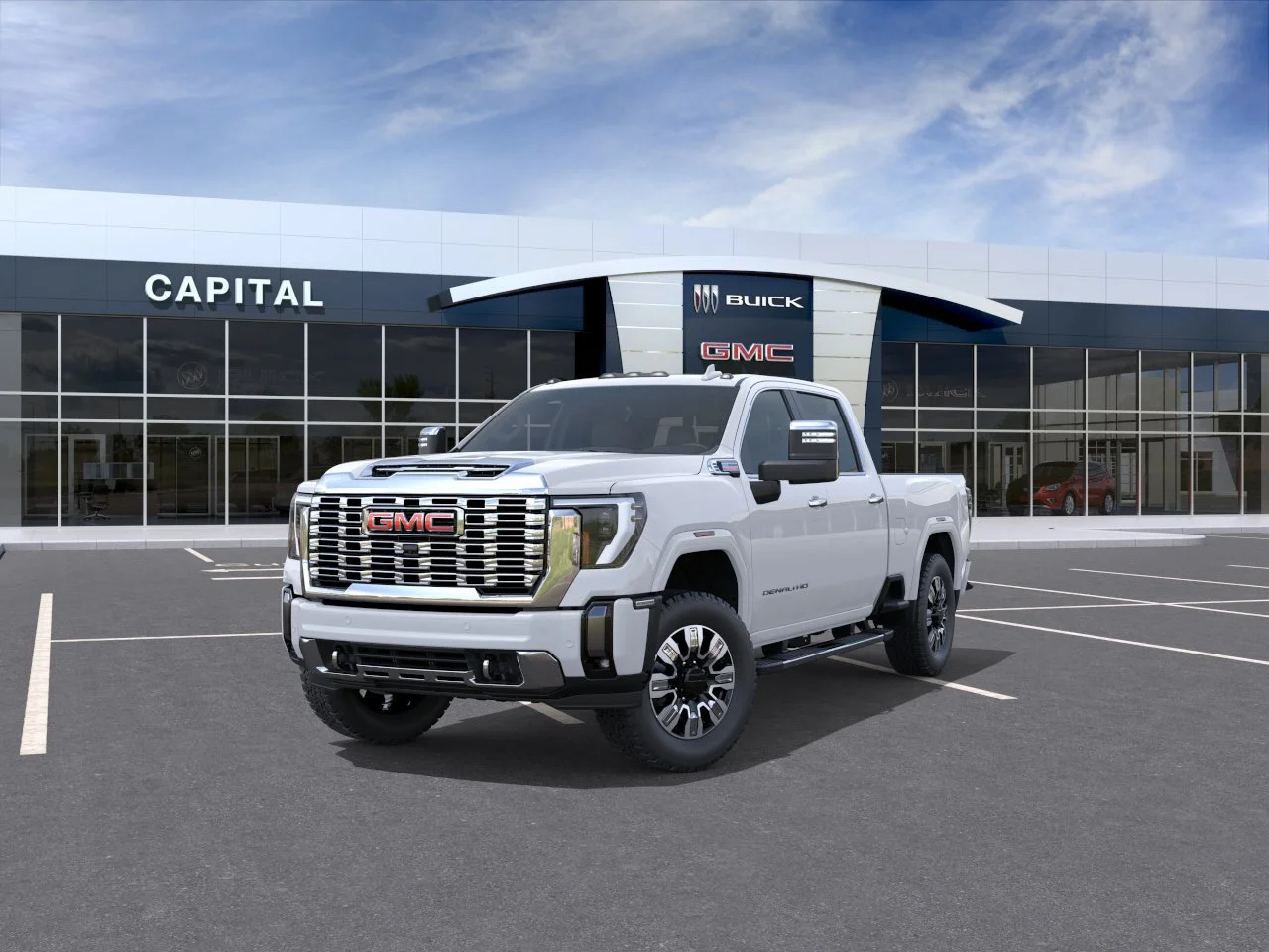 New 2026 Glacier White Tricoat GMC Denali image 8