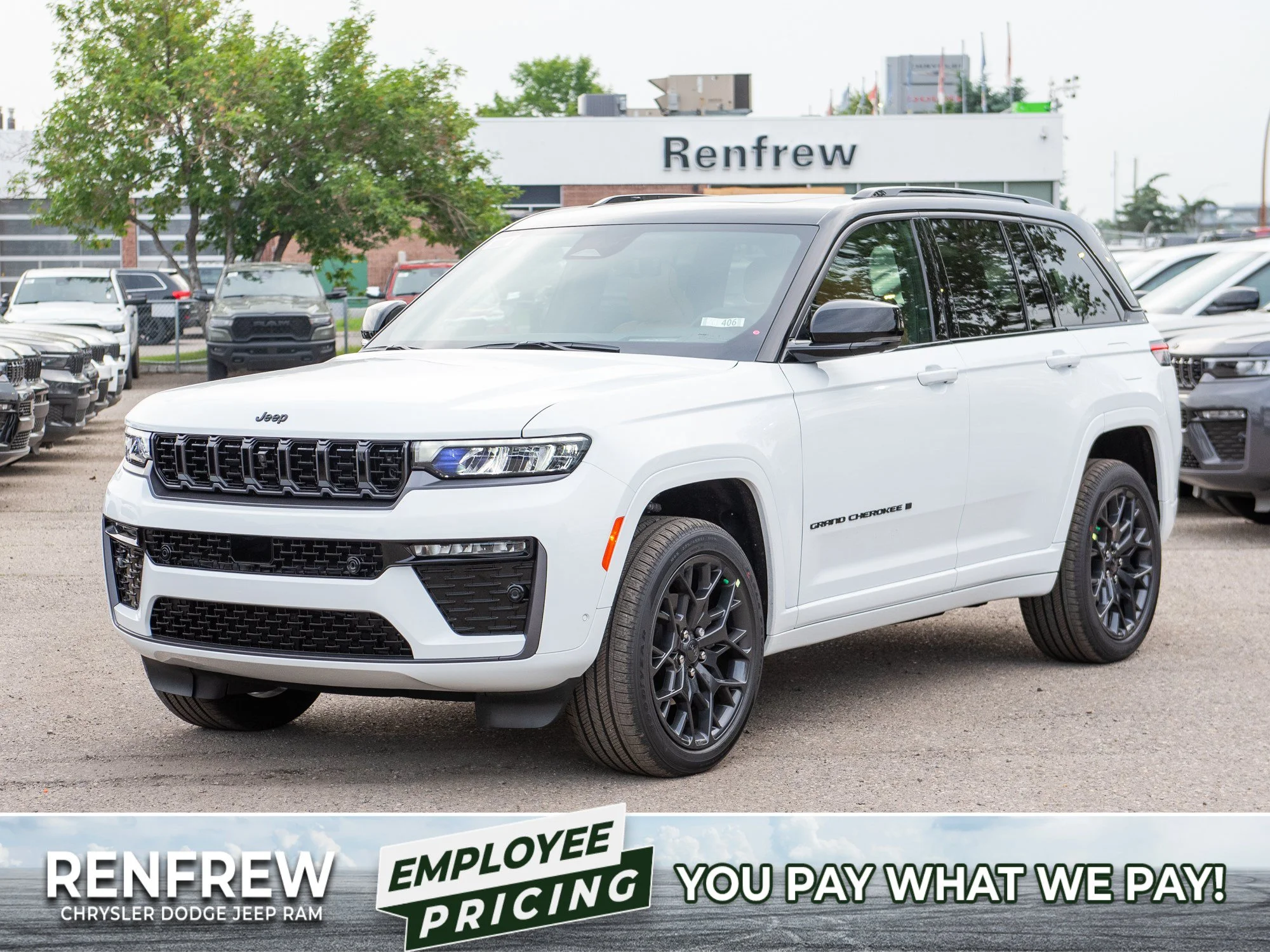 New 2026 White Jeep Summit* image 1