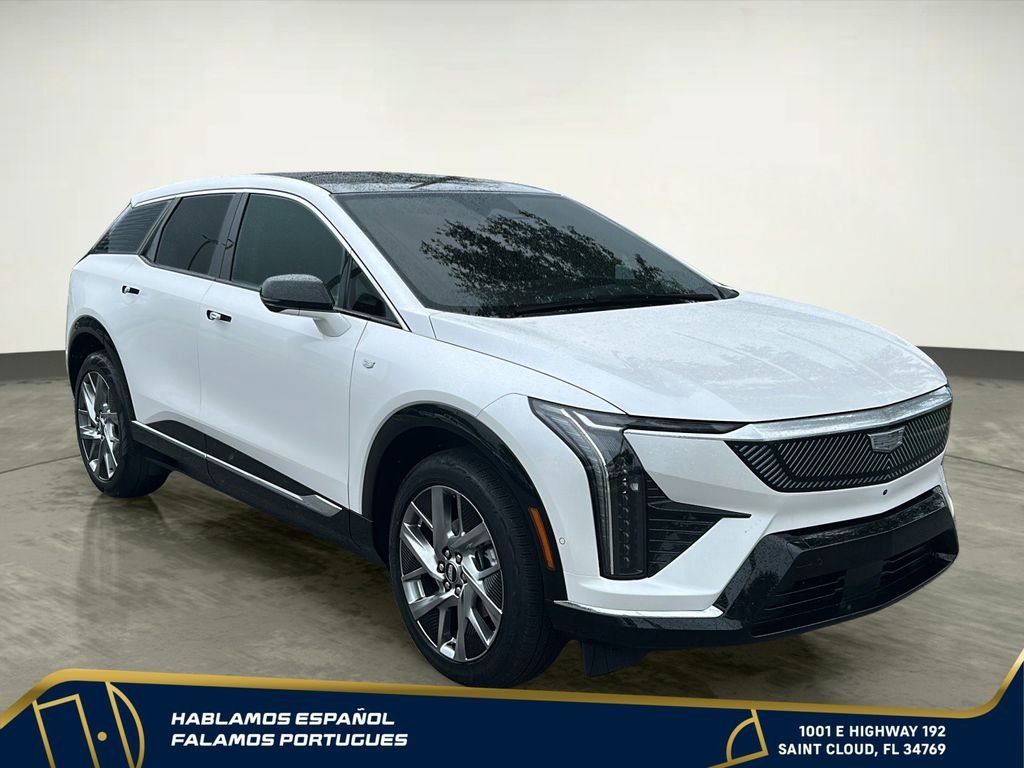 Used 2025 Crystal White Tricoat Cadillac Luxury 2 image 8