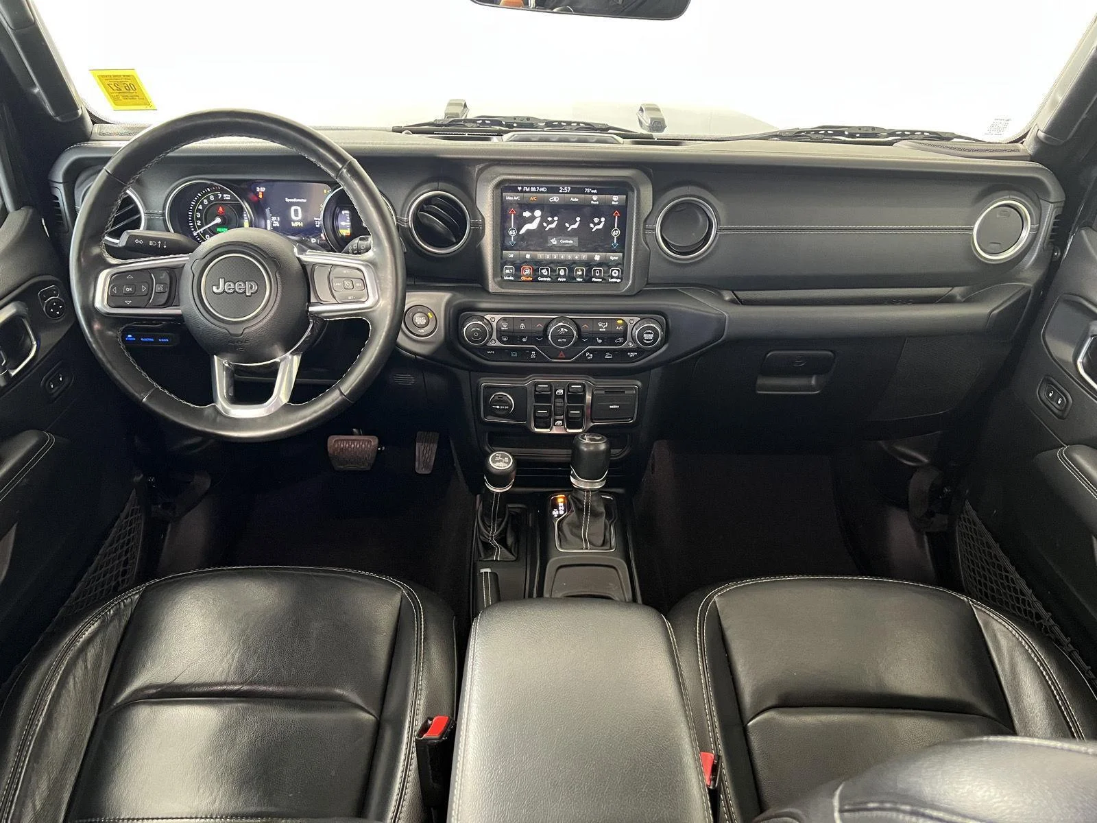 Used 2021 Black Clearcoat Jeep Unlimited Sahara 4xe image 20