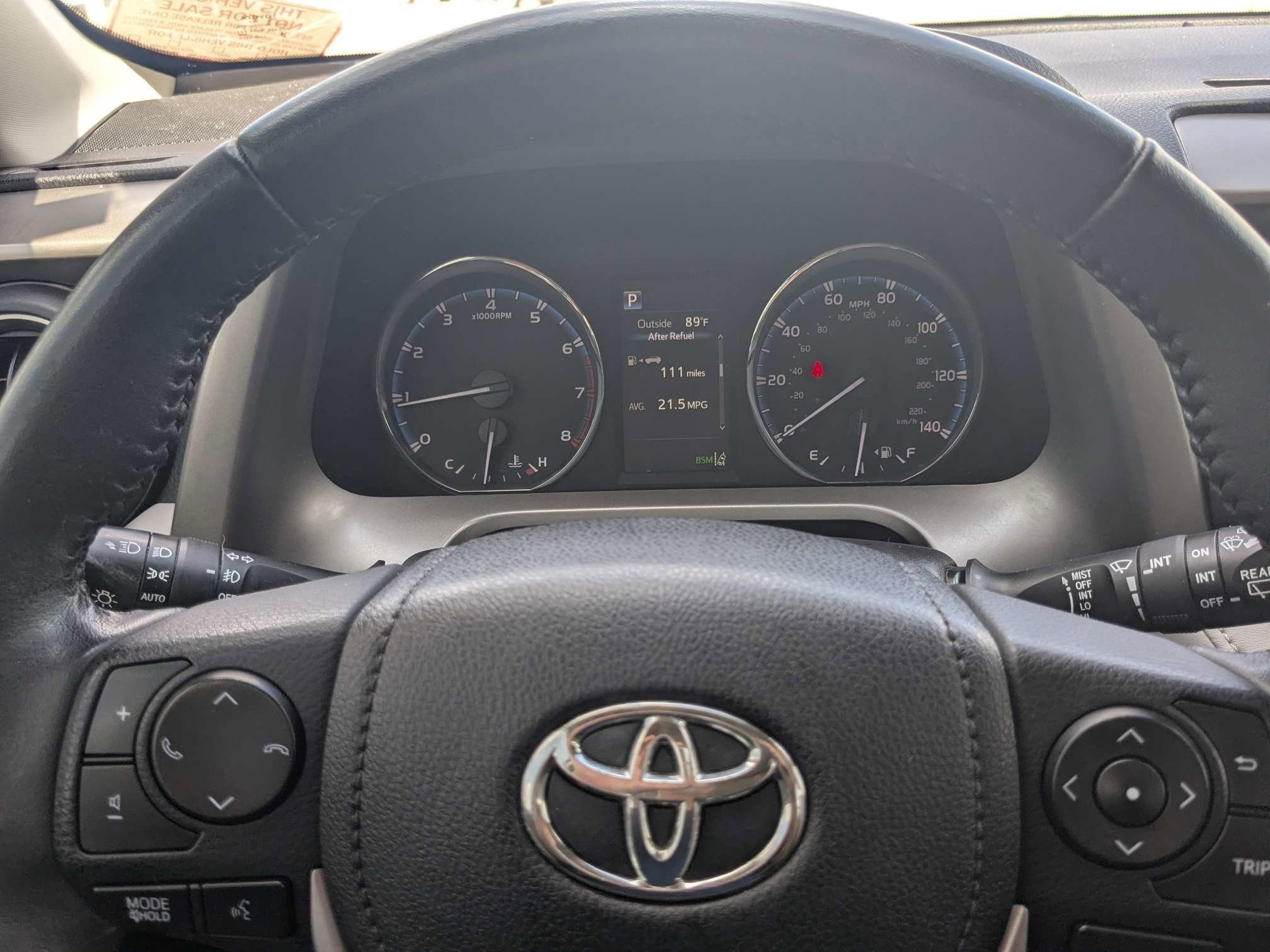 Used 2016 Blizzard Pearl Toyota Limited image 34