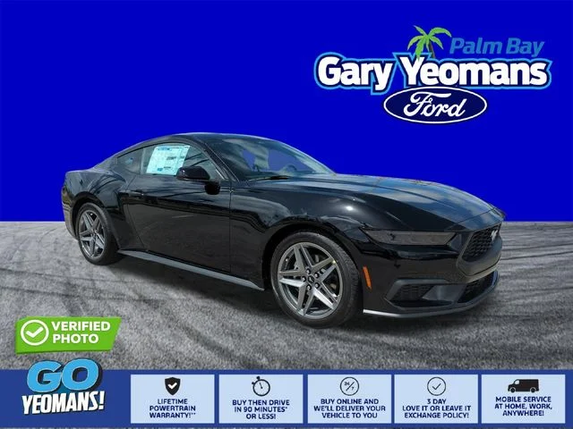New 2026 Shadow Black Ford EcoBoost® Fastback image 1