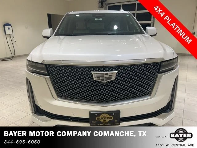 Used 2023 Crystal White Tricoat Cadillac Premium Luxury Platinum image 8