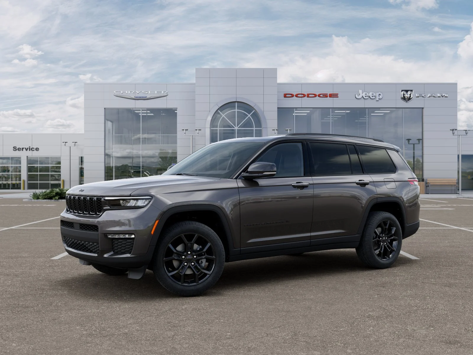 New 2025 Baltic Gray Metallic Clear-Coat Exterior Paint Jeep Limited image 47