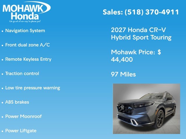 New 2027 Meteorite Gray Metallic Honda Sport Touring image 7