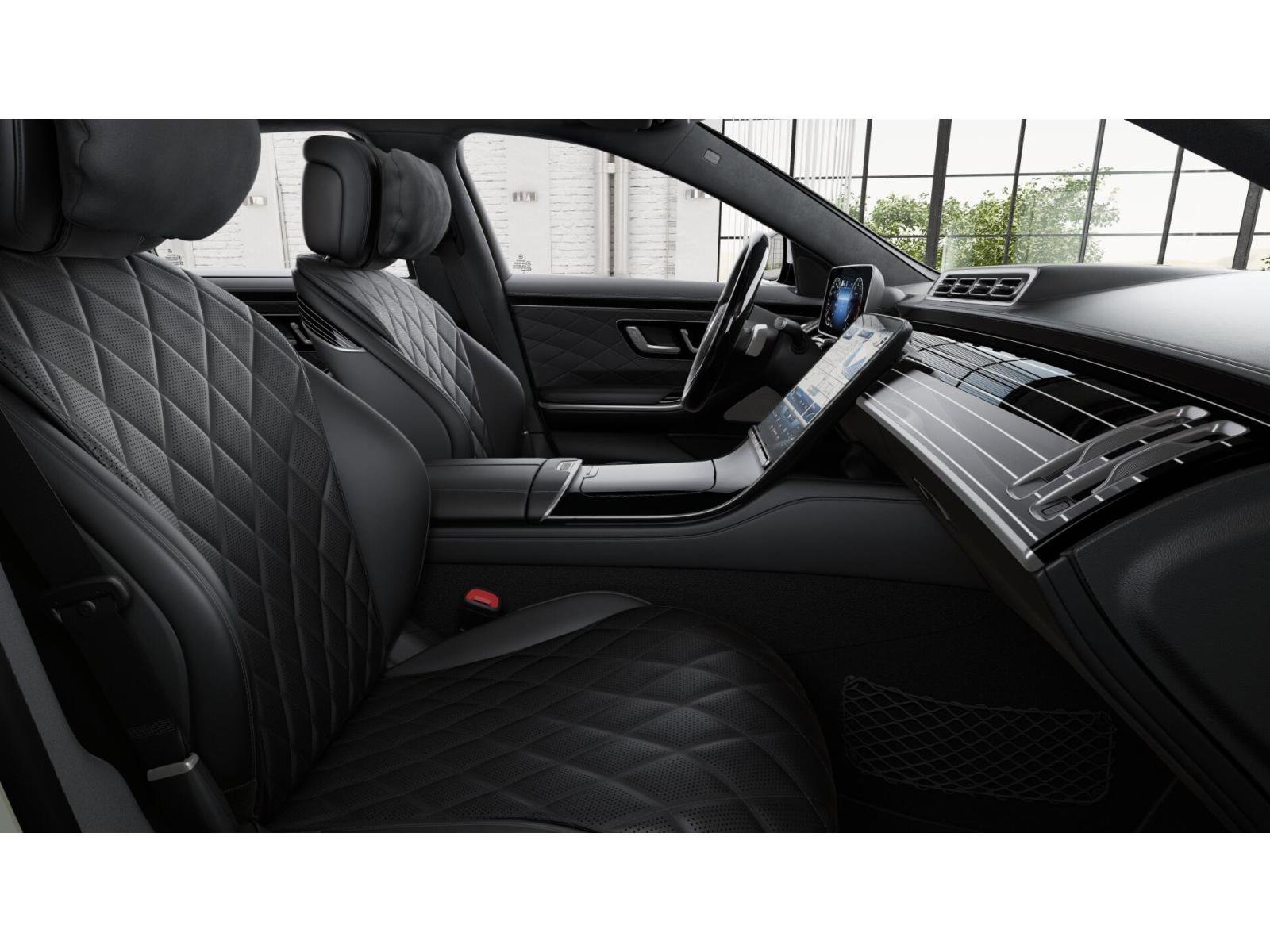 New 2026 MANUFAKTUR Moonlight White Metallic Mercedes-Benz S 580 image 4