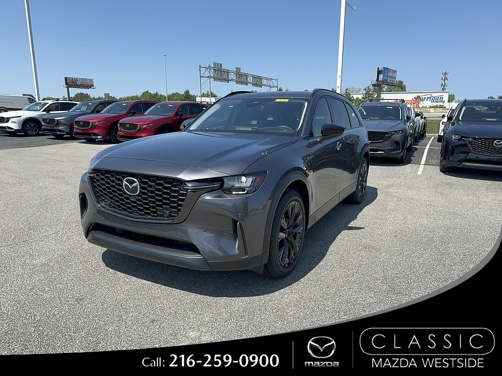 New 2026 Machine Gray Metallic Mazda 3.3 Turbo Premium Sport AWD image 1
