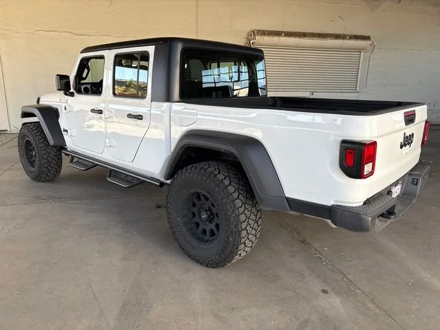 Used 2024 Bright White Clearcoat Jeep Sport image 4
