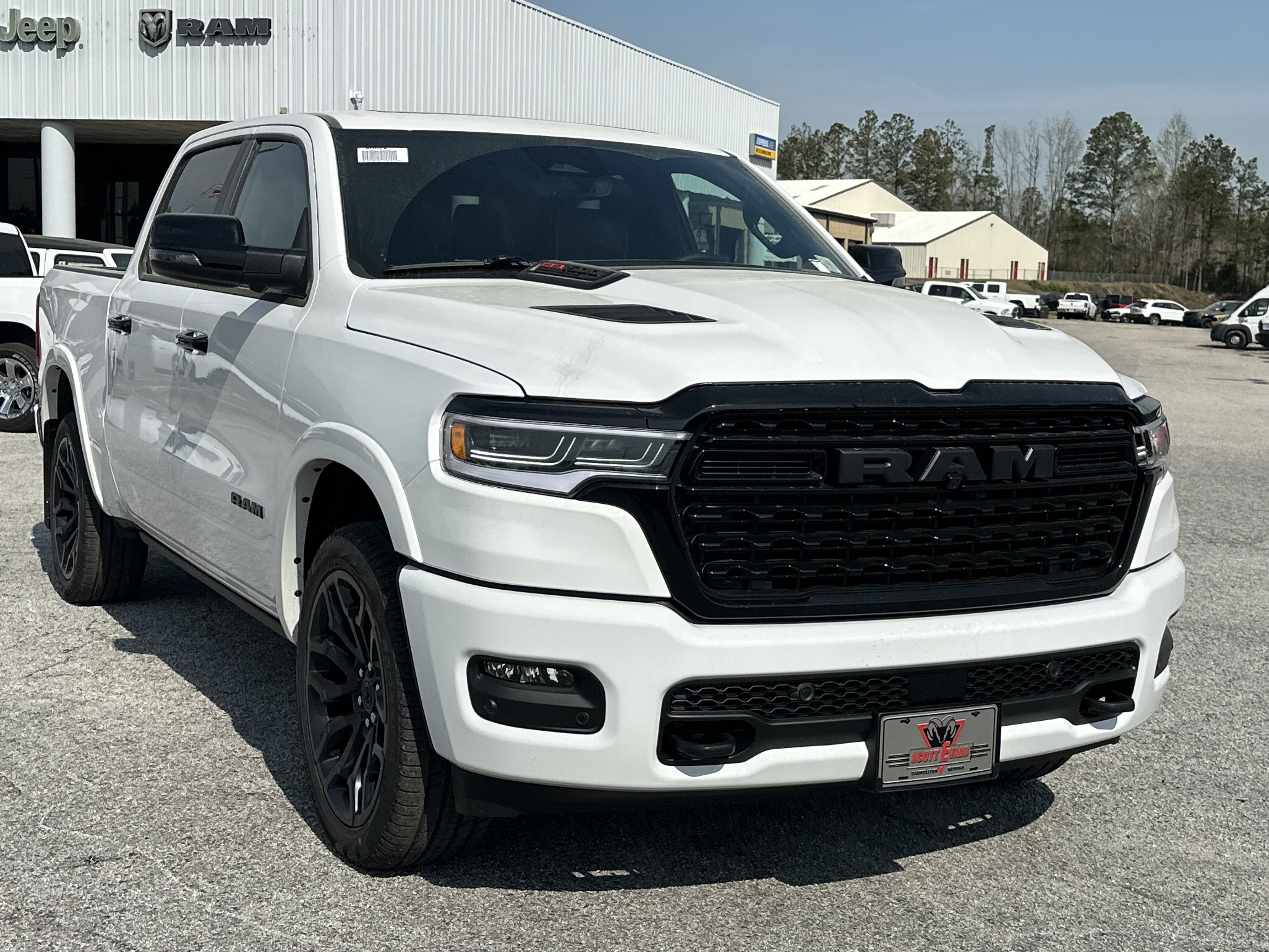 New 2026 Bright White Clear-Coat Exterior Paint RAM Limited image 2
